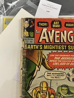 Lot 45 - The Avengers No. 1, by Marvel Comics