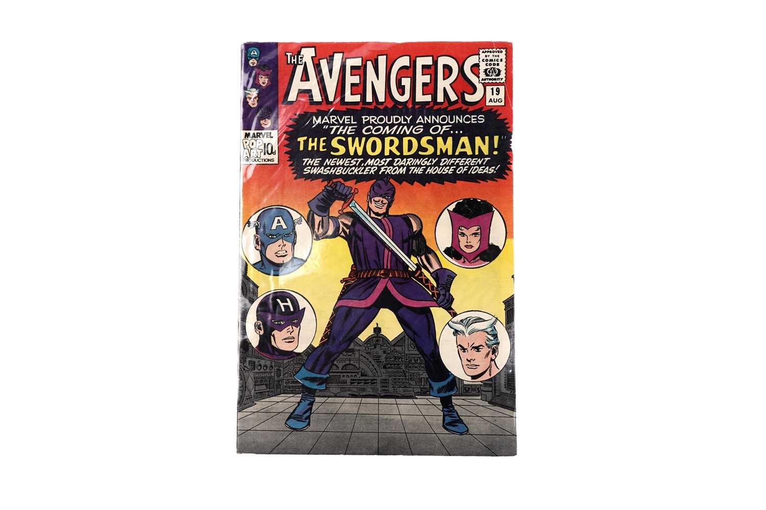 Lot 48 - The Avengers No. 19, by Marvel Comics