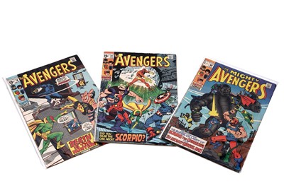Lot 52 - Silver Age issues of The Avengers various, by Marvel Comics