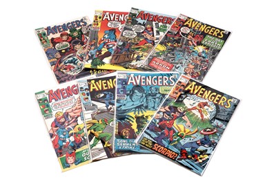 Lot 53 - The Avengers No's. 72-79, by Marvel Comics