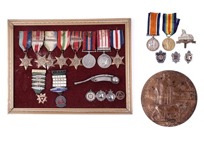 Lot 251 - Family First and Second World War medal groups