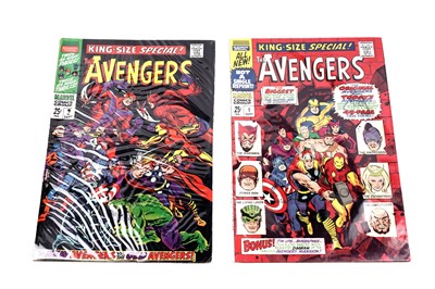 Lot 60 - The Avengers King-Size Annual No's. 1 and 2, by Marvel Comics