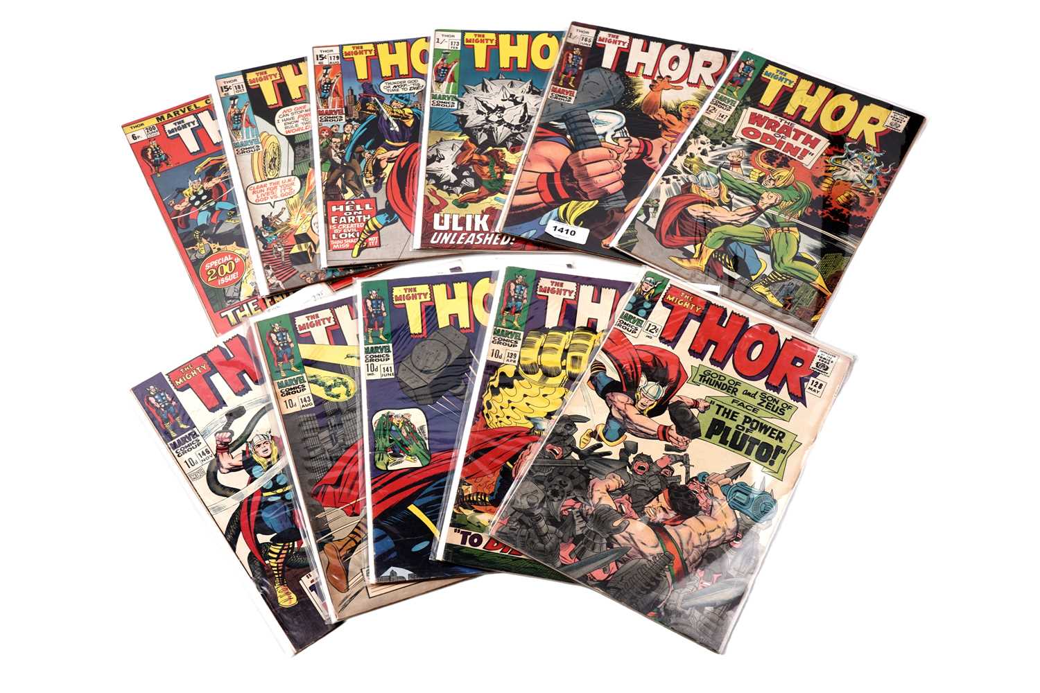 Lot 70 - Various issues of The Mighty Thor, by Marvel Comics