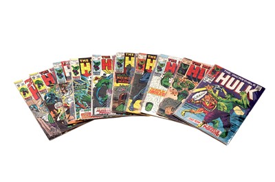 Lot 108 - Various issues of The Incredible Hulk, by Marvel Comics
