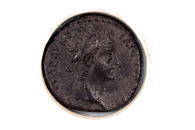 Lot 320 - A Tiberius (14-37), Denarius, Lugdunum, 14-37, laureate head right