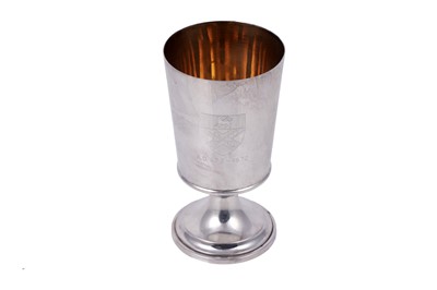 Lot 150 - An Elizabeth II silver Ripon Cathedral A.D.672-1972 goblet