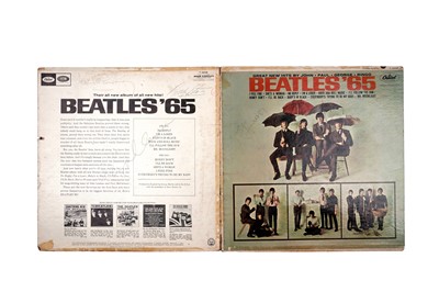 Lot A signed Beatles Record, autographed by John Lennon, Paul McCartney, George Harrison and Ringo Starr