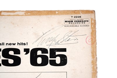 Lot A signed Beatles Record, autographed by John Lennon, Paul McCartney, George Harrison and Ringo Starr