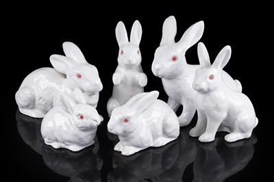 Lot 82 - Six Bavent rabbit kittens