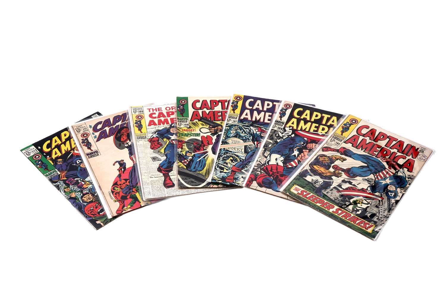 Lot 89 - Various issues of Captain America, by Marvel Comics