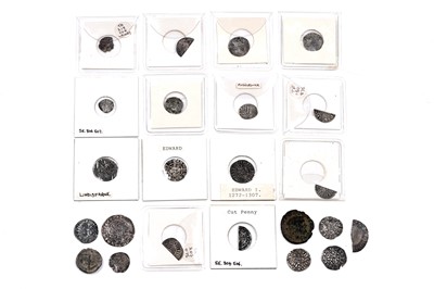 Lot 316 - A collection of pre-Tudor English hammered coinage and others