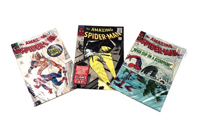 Lot 119 - The Amazing Spider-Man No's. 29, 30 and 34, by Marvel Comics