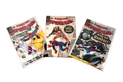 Lot 120 - The Amazing Spider-Man No's. 32, 34 and 36, by Marvel Comics