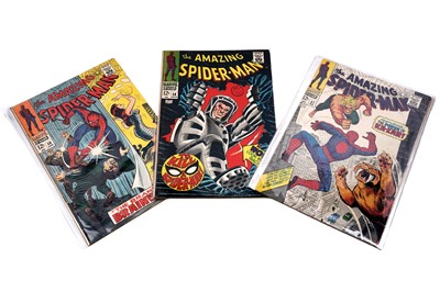 Lot 125 - The Amazing Spider-Man No.'s 57, 58 and 59, by Marvel Comics