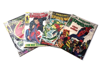 Lot 126 - The Amazing Spider-Man No.'s 68, 71, 73 and 77, by Marvel Comics