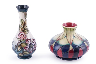 Lot 224 - Two Moorcroft vases