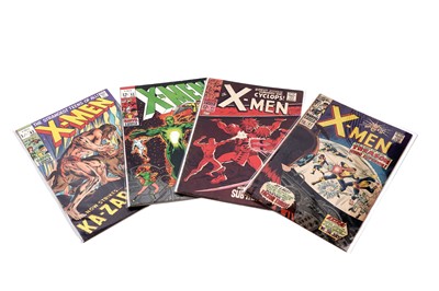 Lot 155 - Uncanny X-Men No.'s 37, 41, 55 and 62, by Marvel Comics