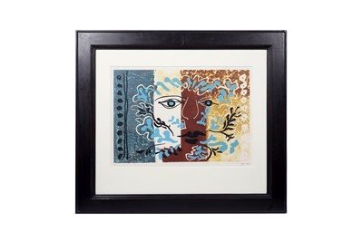 Lot 150 - John Piper - Foliate Head, 1983 (from the 80th Anniversary Portfolio) | etching & screenprint
