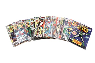 Lot 184 - Various issues of Captain Marvel, by Marvel Comics