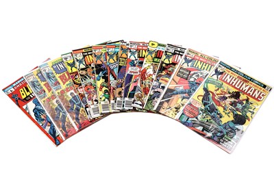 Lot 202 - Various issues of The Inhumans, and Amazing Adventures, by Marvel Comics