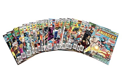 Lot 203 - Various issues of The Invaders, by Marvel Comics