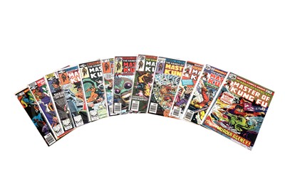 Lot 88 - Marvel Comics Master of Kung Fu various issues