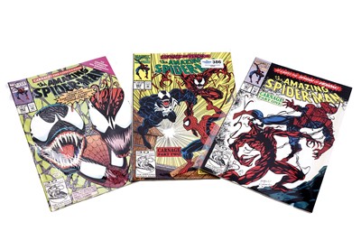 Lot 143 - The Amazing Spider-Man No.'s 361, 362 and 363, by Marvel Comics