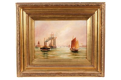 Lot Bernard Benedict Hemy - North Shields shipping view | oil