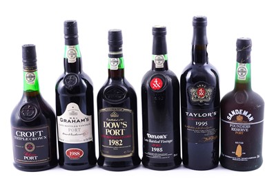 Lot 576 - Six bottles of mixed Port