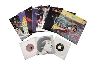 Lot 463 - Ten Jimi Hendrix vinyl records