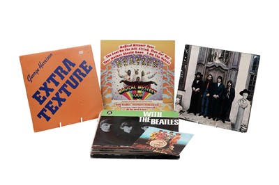 Lot Twelve Beatles and associated vinyl records