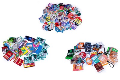 Lot 433 - A collection of backstage passes and lanyards