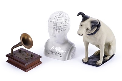 Lot 384 - A composite figure of ‘Nipper’; and two others