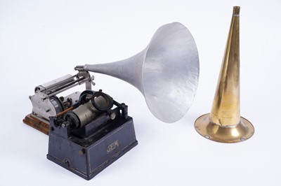 Lot 521 - Two part phonographs; and additional parts