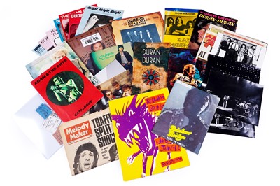 Lot 442 - A selection of concert programmes and sheet music