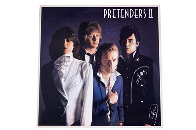 Lot 480 - The Pretenders II LP, fully signed