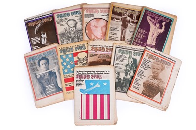 Lot 439 - A collection of Rolling Stone magazines, to include issues 110 to 120.