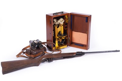 Lot 545 - A Diana MOD 23 air rifle; and other items