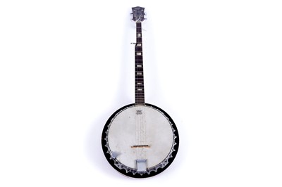 Lot 509 - A Hondo II five-string G banjo