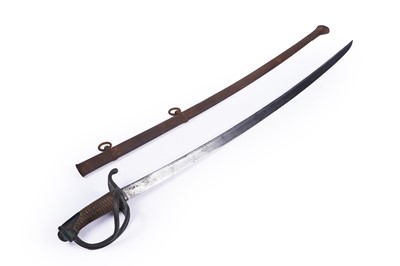 Lot 340 - A French 1816 Model Light Cavalry Trooper’s sabre