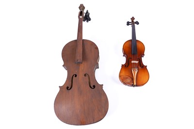 Lot 518 - A viola; and a cello