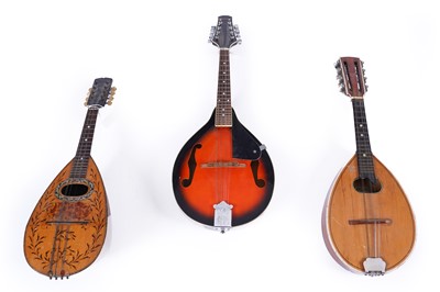 Lot 519 - Three mandolins