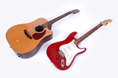 Lot 500 - Two guitars