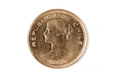 Lot 162 - Chile, 100 Pesos gold coin 1950