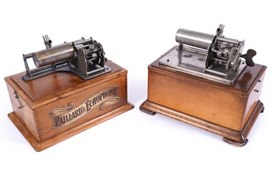 Lot 525 - An early 20th Century Paillards echophone; and a phonograph