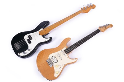 Lot 492 - Two electric guitars