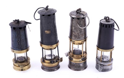 Lot 359 - A collection of miner’s lamps