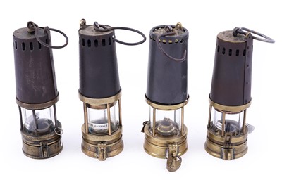 Lot 362 - A collection of miner’s lamps