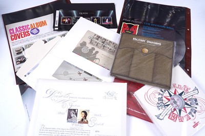 Lot 323 - A collection of modern British stamps; and other items of philatelic interest