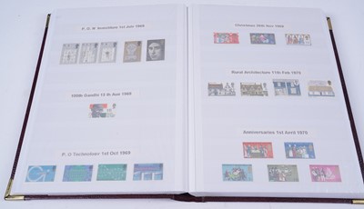 Lot 323 - A collection of modern British stamps; and other items of philatelic interest
